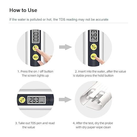 Portable Water TDS Meter